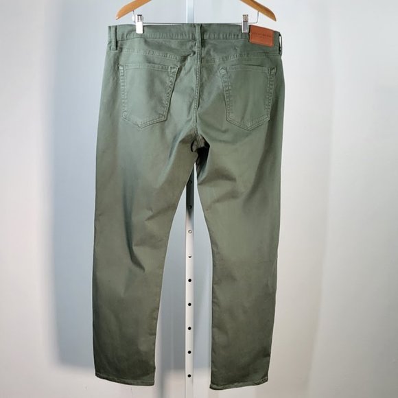 LUCKY BRAND 121 heritage slim straight leg pants Sz 38 NEW - Picture 3 of 7